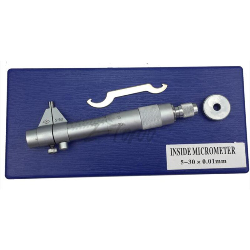 5-30mm Inside Micrometer Screw Gauge Metric Internal Micrometers Carbide Measuring Tools