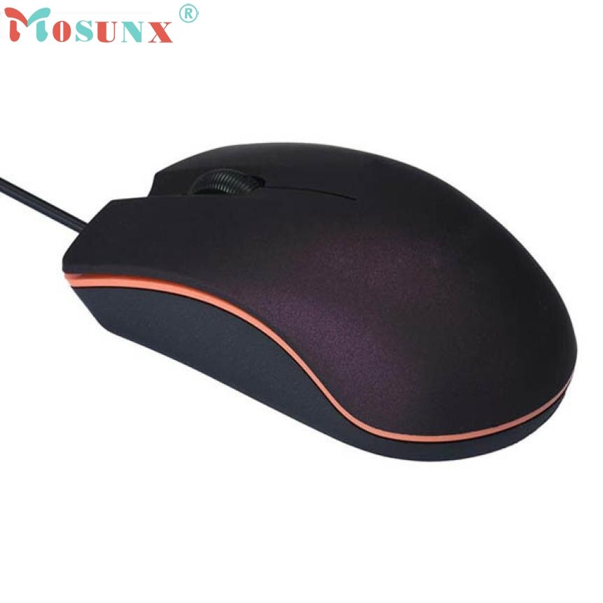 Mouse Raton Optical USB Wired Game Mouse Mice For PC Laptop Computer Rechargeable Mice Gamer Mouse 18Aug2