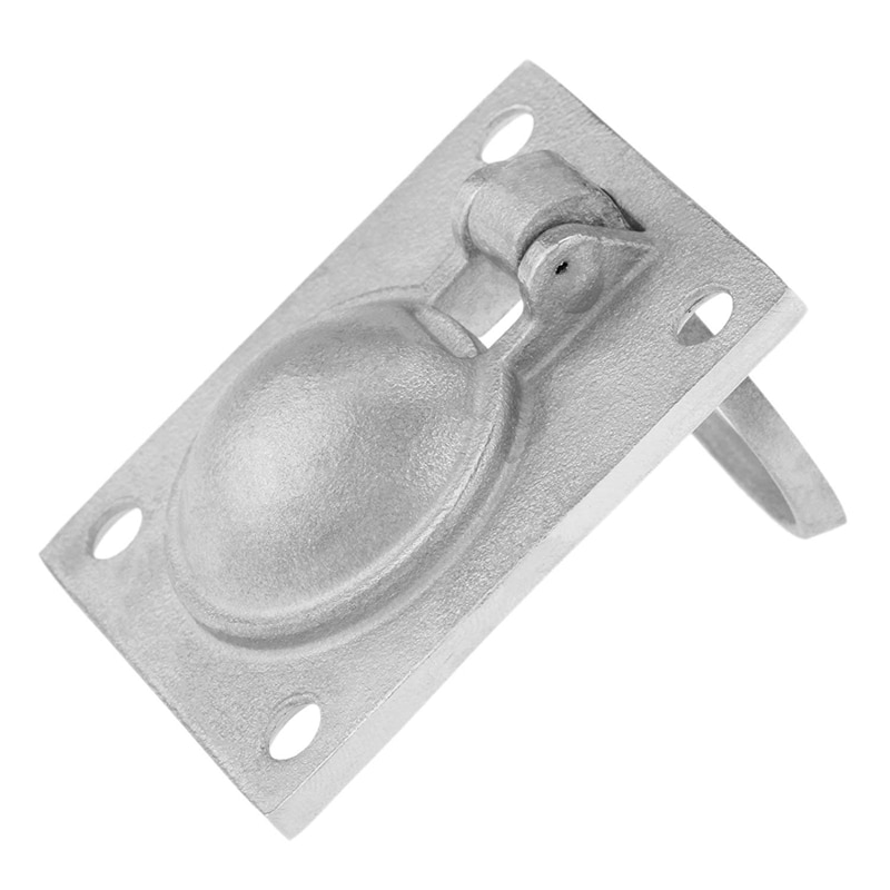 48 X 38Mm Boat Locker Hatch Latch Cabinet Flush Mount Ring Pull Handle Marine Surfing Hardware 316 Stainless Steel