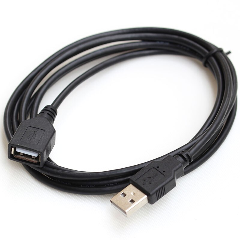 1.8M USB 2.0 Male to Female Data Sync Charger Extension Cable