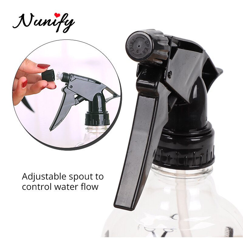 Plussign 250Ml Bevochtigen Planten Tuin Tool Lege Fles Plastic Trigger Spray Fles Kappers Kapsalon Tool