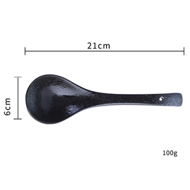 Fancity Japanse Stijl 7.5 Inch Grote Kom Ramen Kom Keramische Soepkom Retro Servies Hoed Kom Trompet Kom Keramische: 6