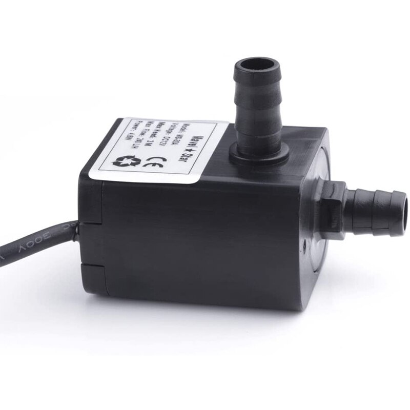 12 Volt Small Mini Submersible Water Pump for DIY Swamp Cooler PC CPU Water Cooling Fountain Water Fall 63 GPH