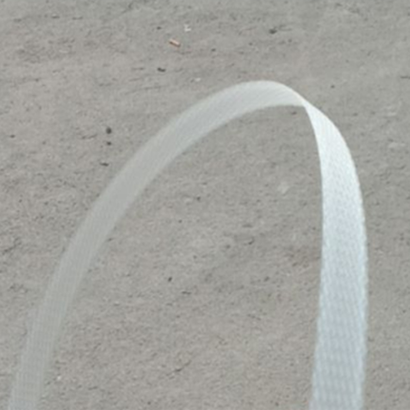 Pp-pakkingsbelte gjennomsiktig fast stripe flettet taubånd byggemateriale trevarer logistikk transportbrett