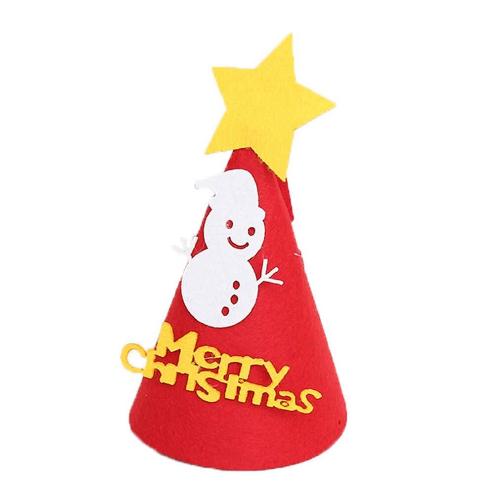Chapéu Papai Noel Laranja Cabilock - Para Festas Natalinas E Celebrações