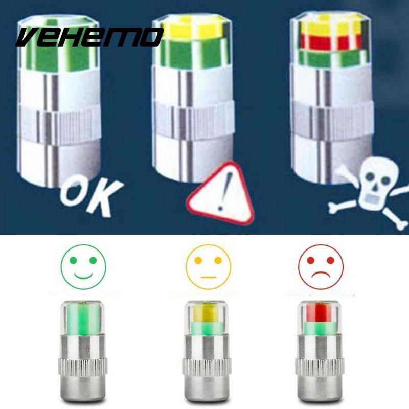 4Pcs/Set Sensor Tire Pressure Monitoring Precise Monitor TPMS Durable Valve Car Tire Monitoring Safety Warning