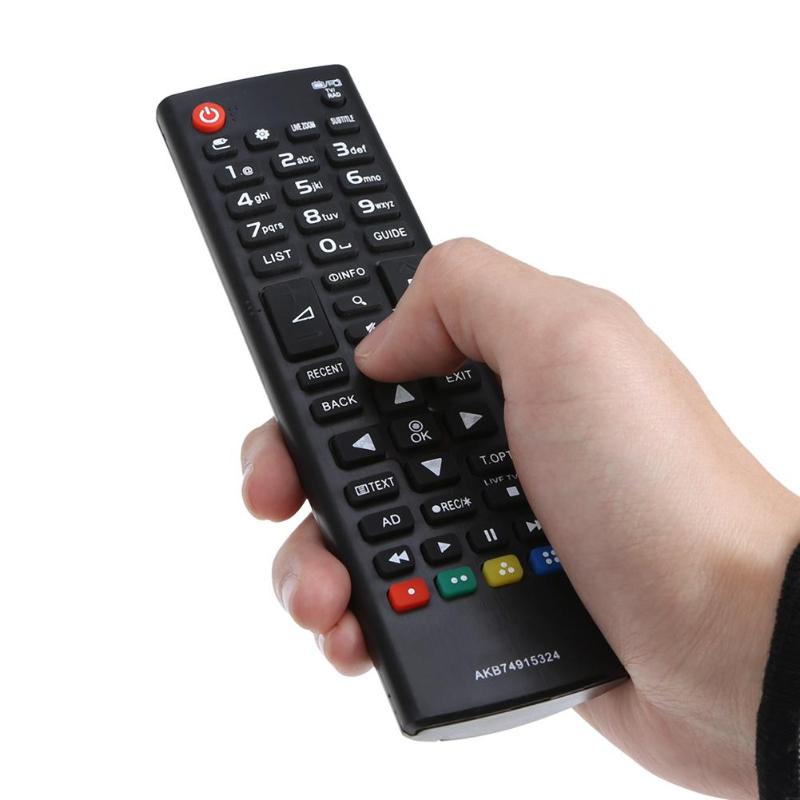 Télécommande de remplacement de TV pour LG AKB74915324 LED LCD TV ABS plastique Smart TV noir télécommande pour la maison