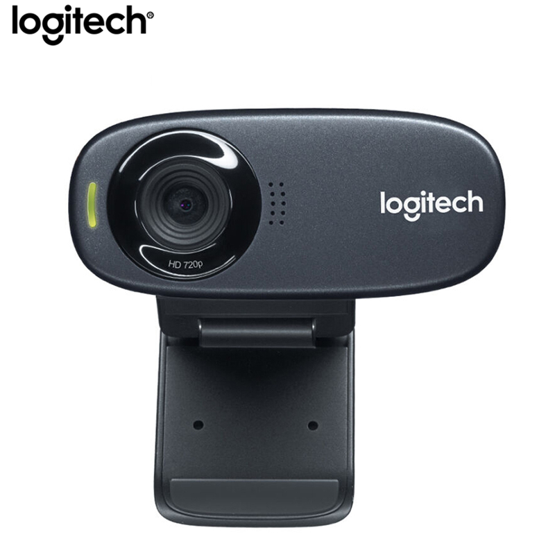 Logitech C310 HD 720P Webcam With 5MP Photos Built-In MIC Auto Focus Web Camera Webcast Camera Gaming Camera For PC Notebook