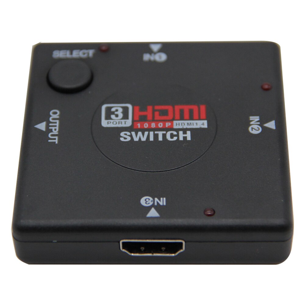 3 Port HDMI Switch Switcher 1080 P Splitter 3 ingang 1 Uitgang Selector voor PS3 PS4 HDTV