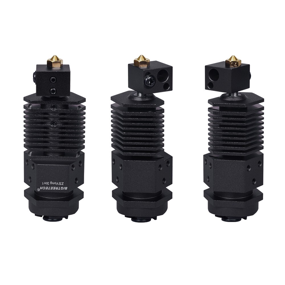 Bigtreetech 3 in 1 uit hotend bowden extruder 3d printeronderdelen drie kleuren schakelende multi-color 12/24v j-head filament nozzle