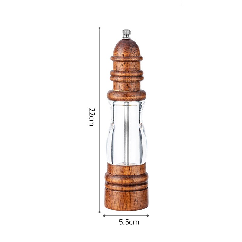 Wood Pepper Mill and Salt Shaker Set, Kitchen Gadgets