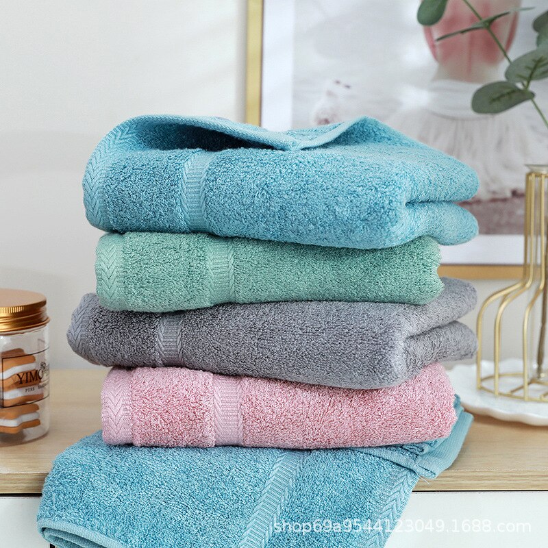 Fibra de bambu cozinha microfiber toalha de praia 34*75 liso do agregado familiar diário engrossado macio rosto toalha toalhas banho do banheiro
