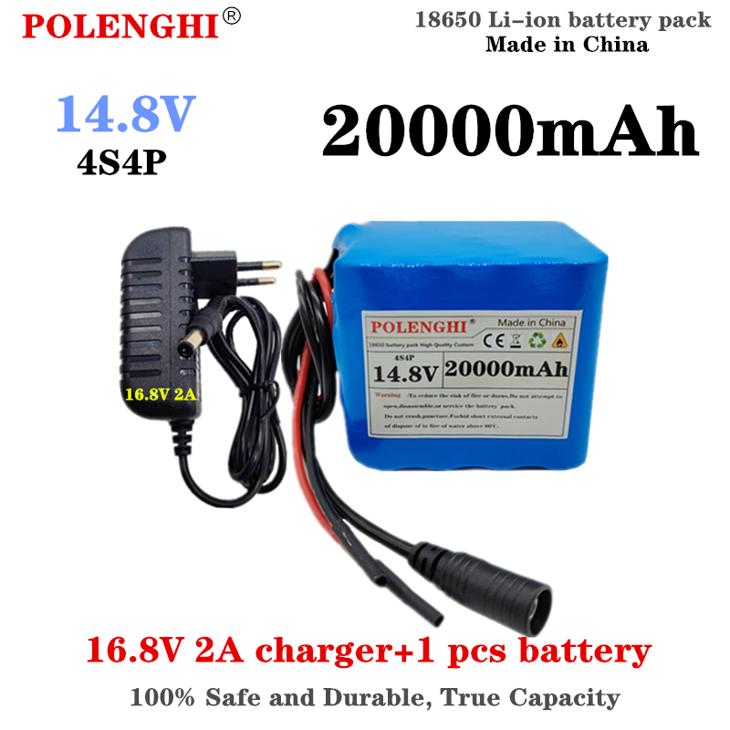 Polenghi De 4S 4P 14.8V 20ah Bms Oplaadbare Lithiumbatterij Wordt Veel Gebruikt In Scooters, Driewielers En Andere Voertuigen