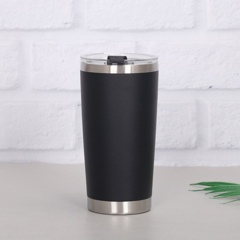 Durable Insulated Ice Cold Beer Mug 20oz Tumbler Stainless Steel Vacuum Double Wall Travel Tumbler Coffee Thermal Mug