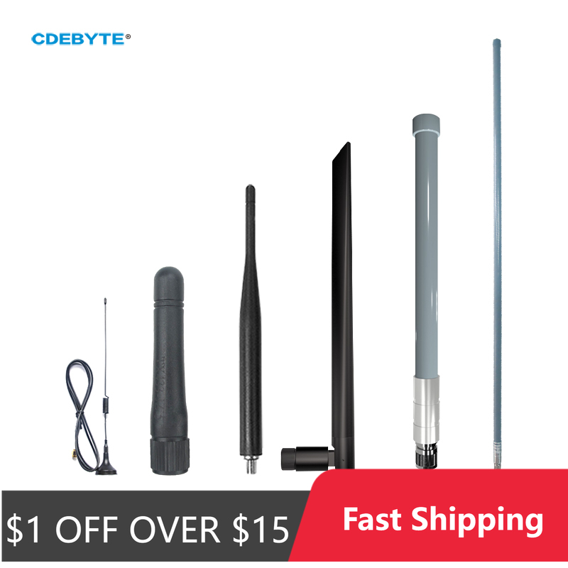 868- mhz-antennenserie, cdebyte-glasfaserantenne, 2-8- dbi-gummiantenne, saugnapfantenne, n-stecker, wasserdicht, lora/lorawan