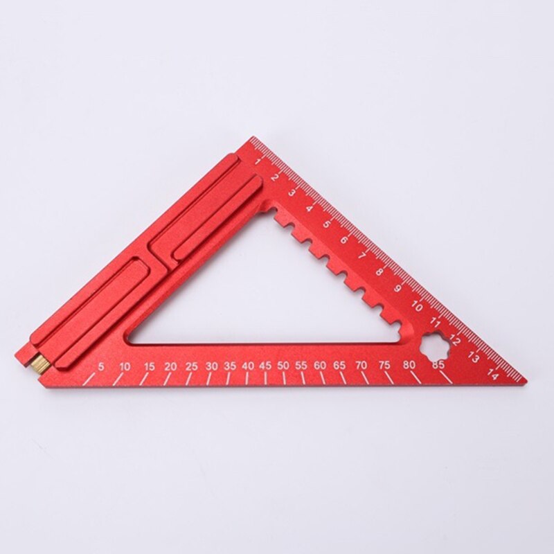 Carpenter Woodworking Triangle Square Tool Folding Measuring Frame Ruler T3LB