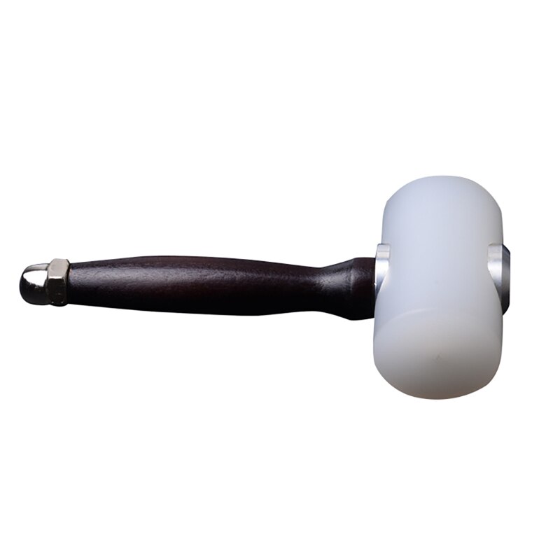 Leather Carving Hammer with Wood Handle Practical Punch Cutting Sew Hammer Tools DIY Leathercraft Tool