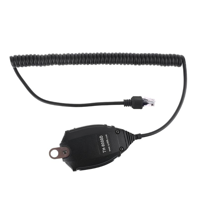Microfone para rádio automotivo, kit de rádio portátil com microfone e alto-falante th9000d