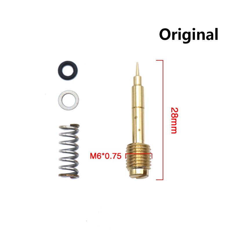 Alconstar-per Keihin CV40 CVK34/36/40 viti di regolazione aria carburatore miscela minimo rapporto carburante vite di regolazione