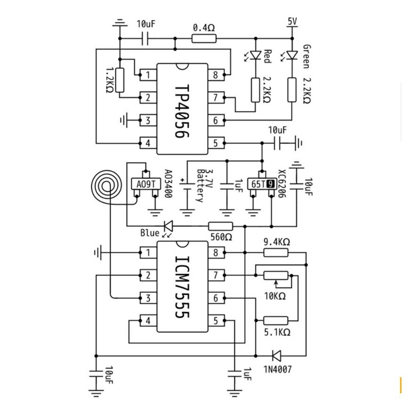 Schumann Wave Generator 7.83HZ DIY Upgraded Version Ultra-Low Frequency Pulse Generator Resonator DC 12V 0.5A