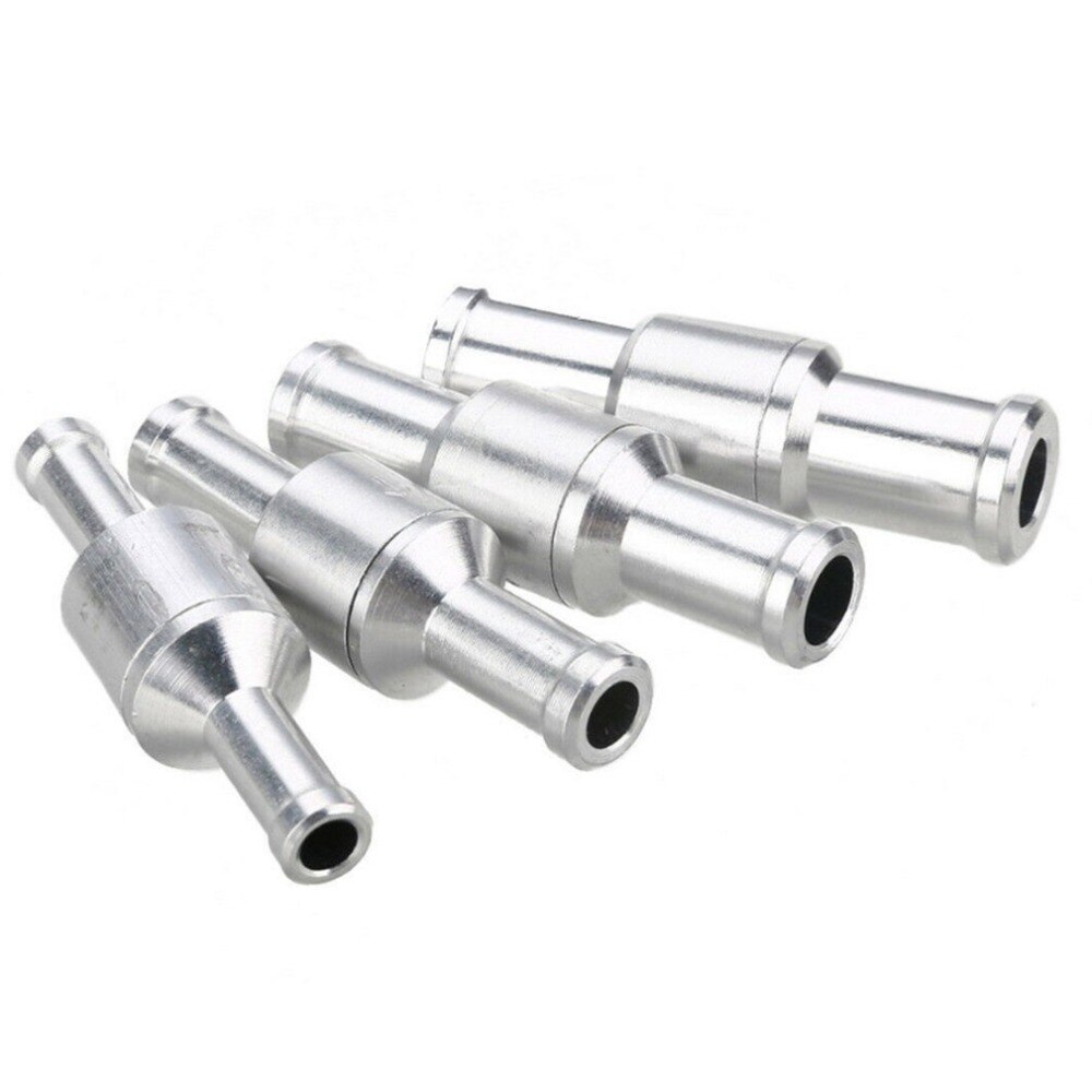 SI-AT11153 8MM High Strength Single Way Inline One-way Non-return Check Valve Fuel/Water/Gas/Air/Vacuum Aluminum