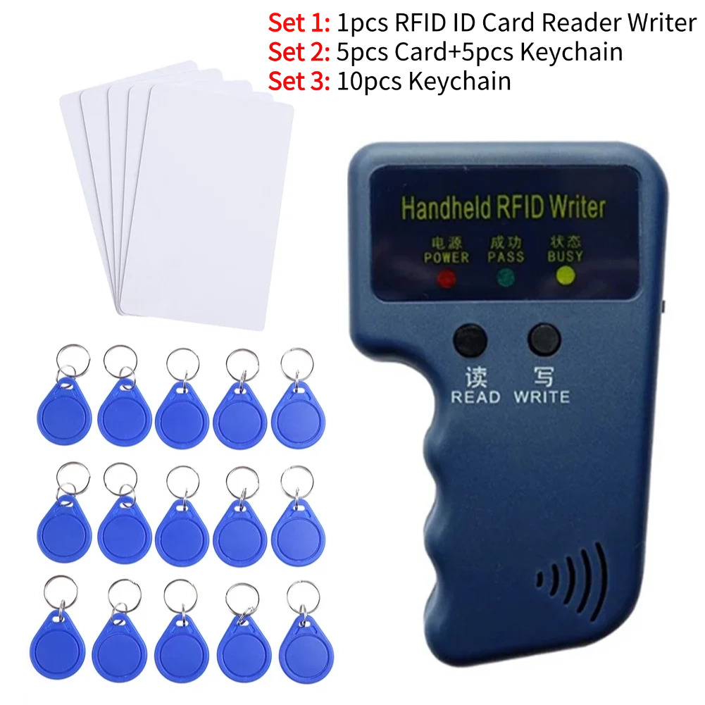 Copier Access Control Card Duplicator Cloner 125khz RFID ID Card Reader Writer
