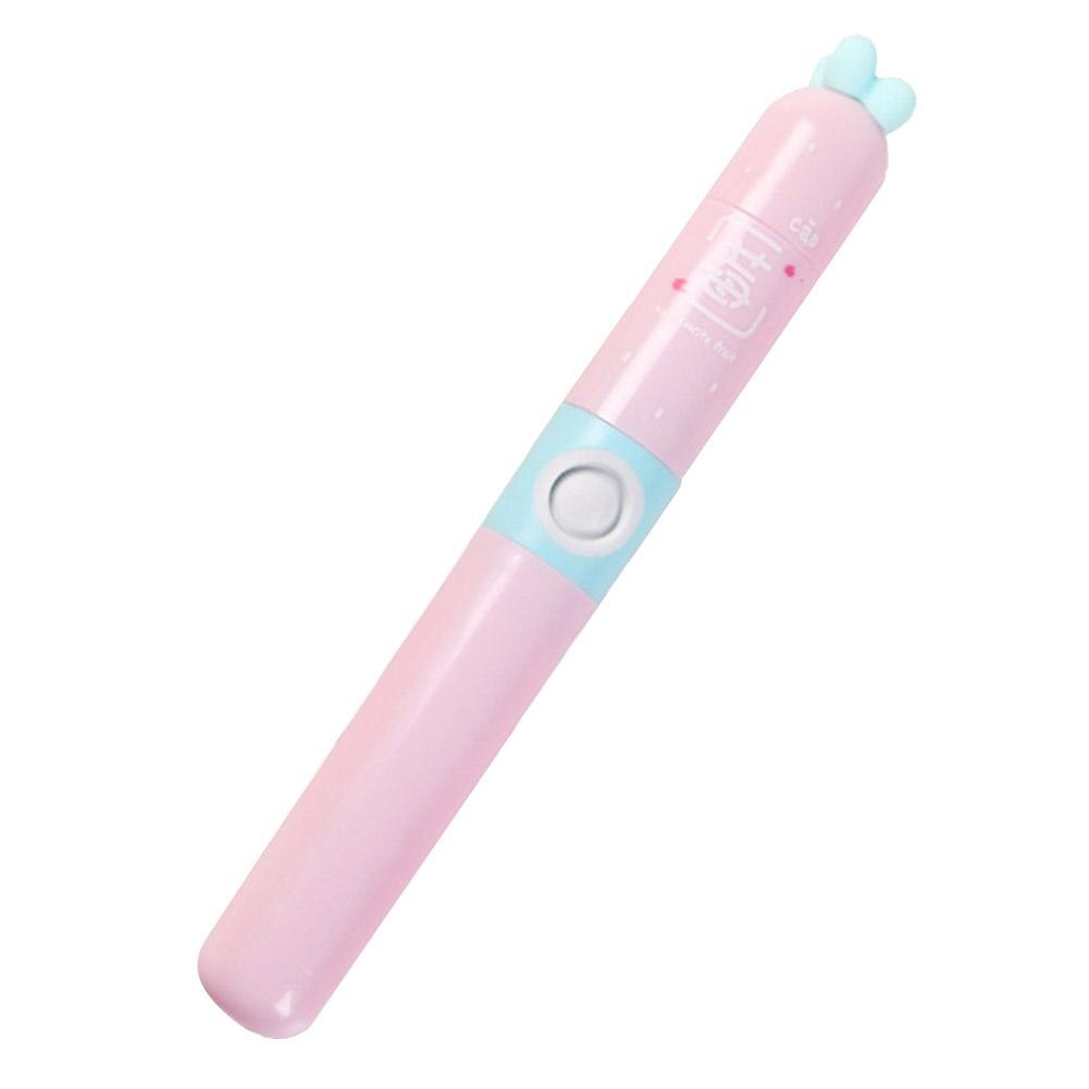 Portable Waterproof IPX7 Ultrasonic Electric Toothbrush for Adults Children Wireless Tooth Brushes Travel Toothbrush: Pink