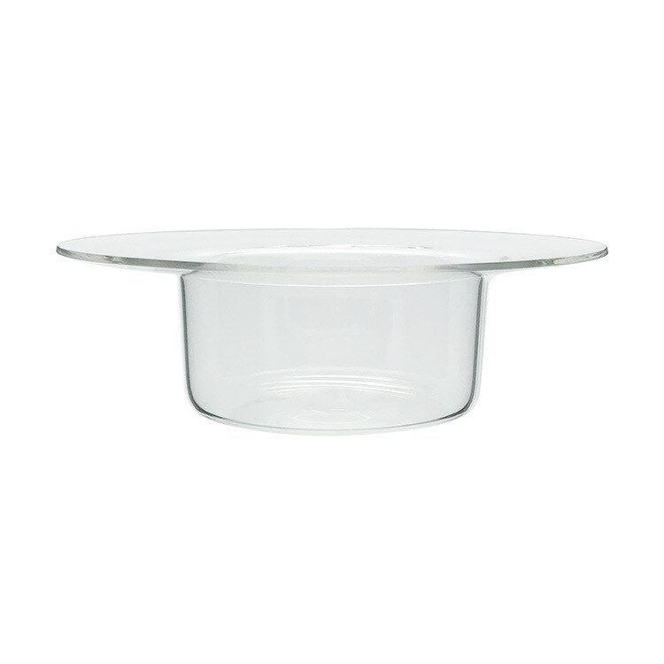 Chapeau de paille Transparent bol en verre, bol à dessert, tasse à yaourt, assiette à fruits, petite assiette fraîche I photo, accessoire assiette à fruits: L