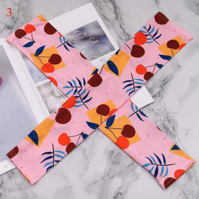 Uv beskyttelse is ærmer armbeskyttere ærmer solbeskyttelse ærmer is silke ærmer anti-myg kvinde hånd ærme: 3