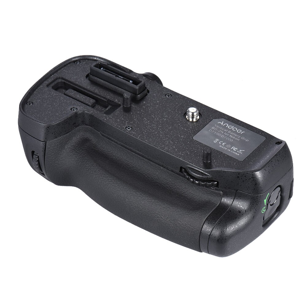 Andoer Verticale Camera Battery Grip Houder Voor Nikon D7100/D7200 Dslr Camera Compatibel Met EN-EL Batterij