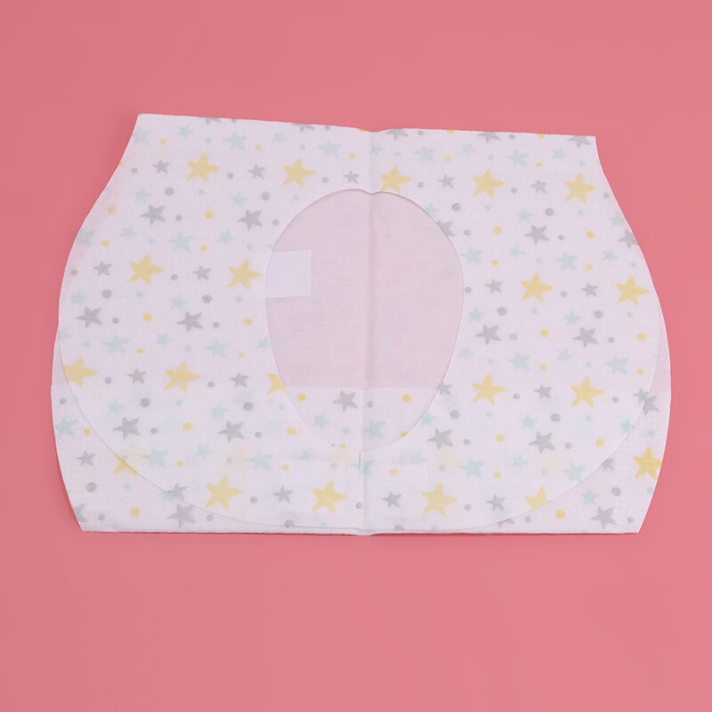 Baby Wasserdicht Vlies Stoff Einweg Lätzchen Tragbare Baby Kleinkind Lätzchen Fütterung Speichel Schürze Papier Lätzchen