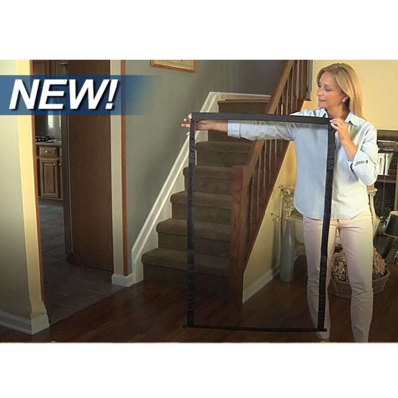 Magic Gate Portable Folding Safe Guard Install Anywhere Baby Safety Fence Pet Safety Enclosure Using In Car or Home Pet Barrier