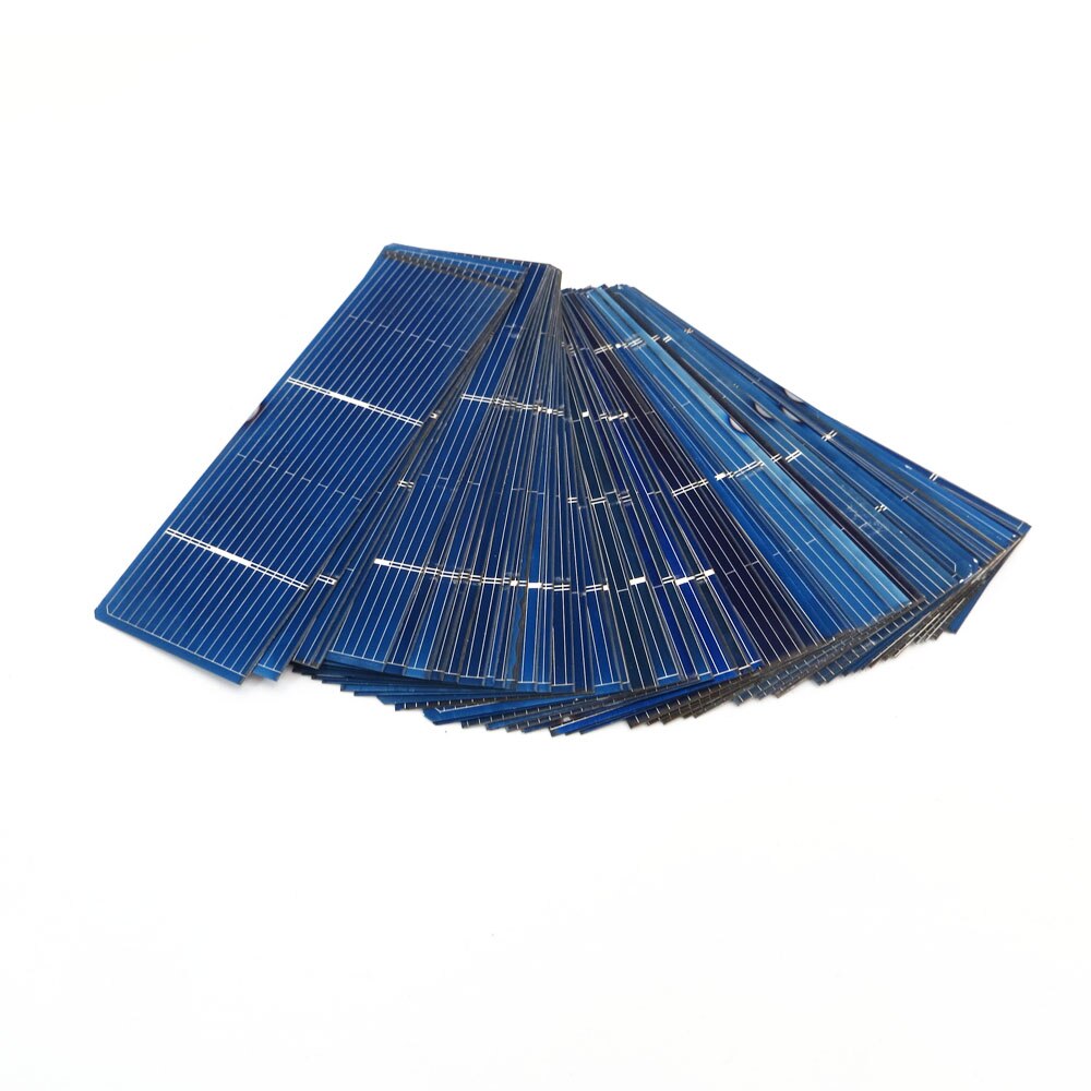 50 stk / mye solcellepanel diy polykrystallinsk silisium solkraft solcellepanel batterilader telefon 0.5v lade ledet lampe