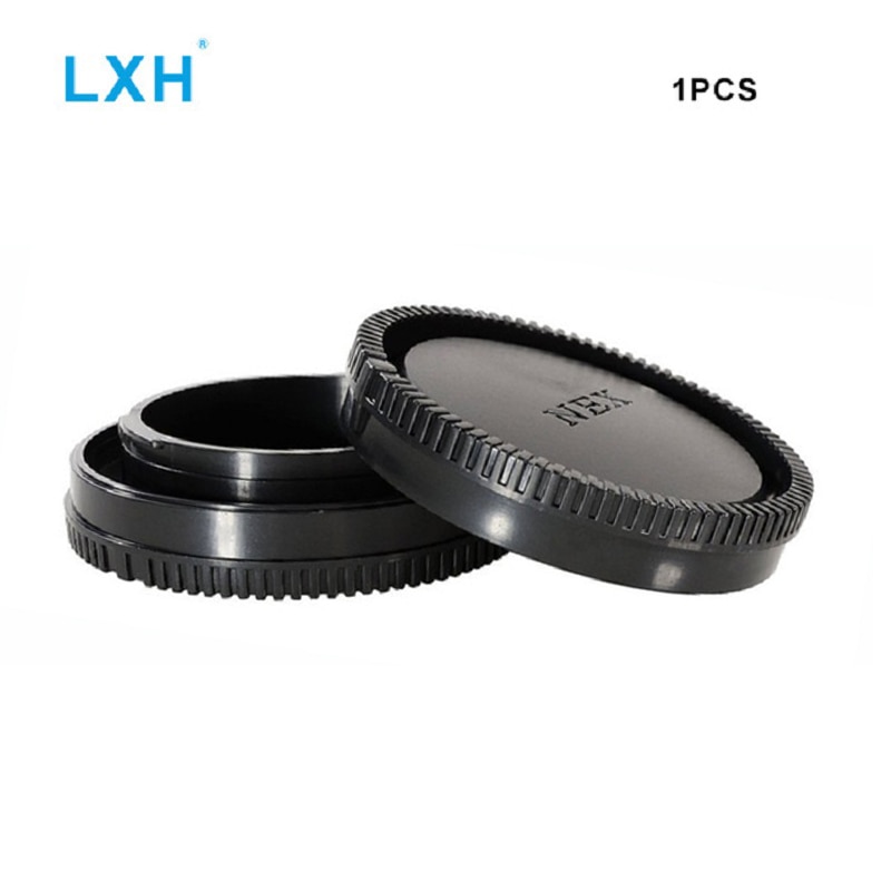 LXH Camera Voor Body Cap + Achter Lensdop Cover voor Sony Alpha A6500 a5100 a3000 A7Rii A7R A7 NEX-7 NEX-6 5 T 5R E-Mount Cover body