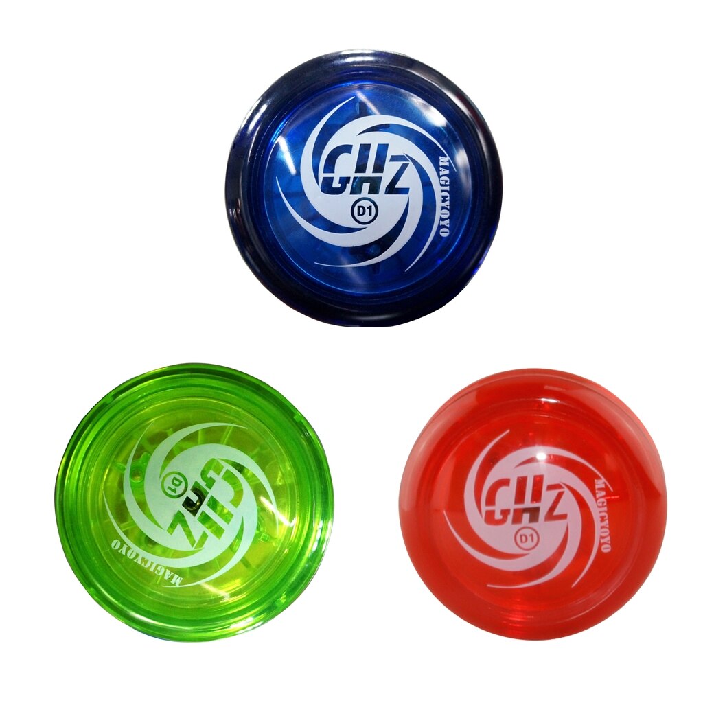 MagiDeal Classic D1 Responsive Yoyo with Narrow E Bearing &amp; 1 String for Children Kids Toys 3 Colors