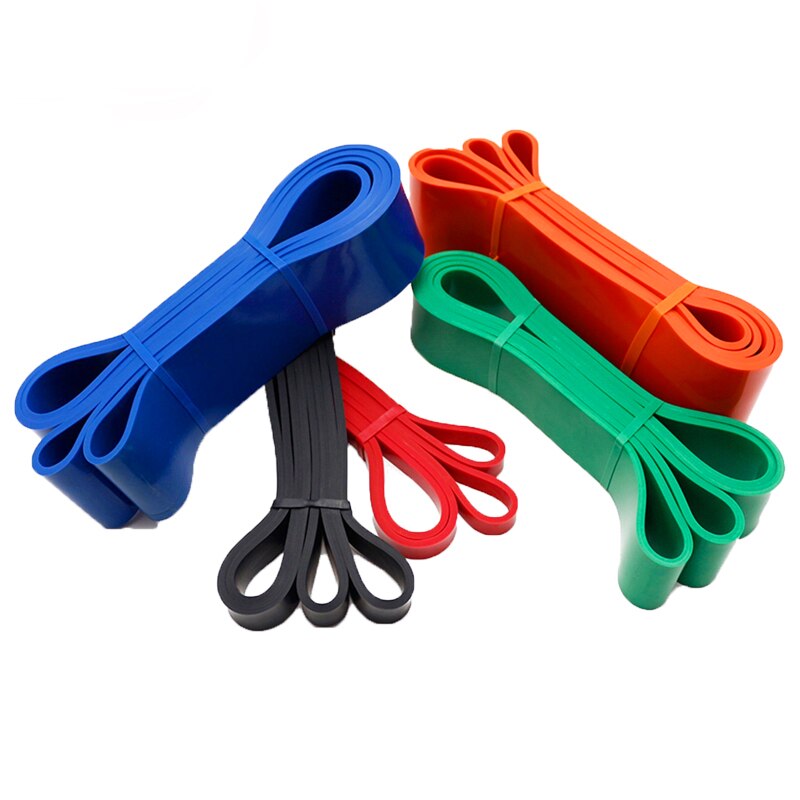 208 Cm Fitness Elastiekjes Weerstand Band Unisex Yoga Elastische Bands Loop Expander Voor Oefening Sport Apparatuur