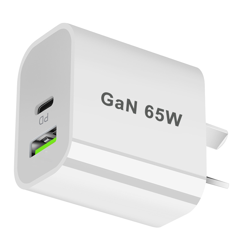 QC3.0/PD caricabatterie rapido 20W caricatore a doppia porta per AU/EU/UK/US Plug caricabatterie rapido per telefono cellulare USB/type-c per iphone cavo C2C/C2L