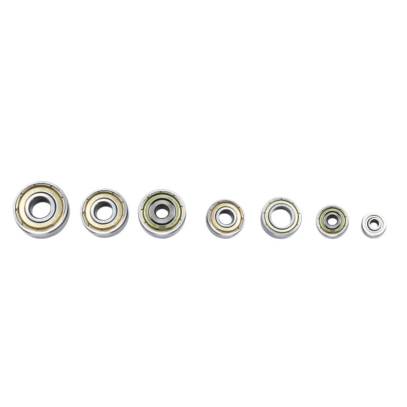 10PCS 3D Printer Ball Bearing 608zz 623zz 624zz 625zz 626zz 635zz 688zz 3D Printers Parts Deep Groove Flanged Pulley Wheel