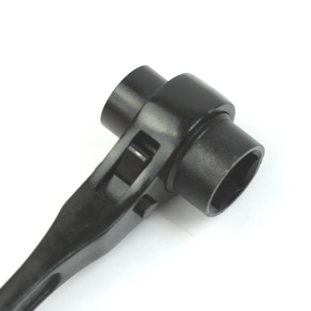 19mm/22mm Stainless Steel Scaffolding Podger Ratchet Spanner Site Ratcheting Socket Wrench Tool