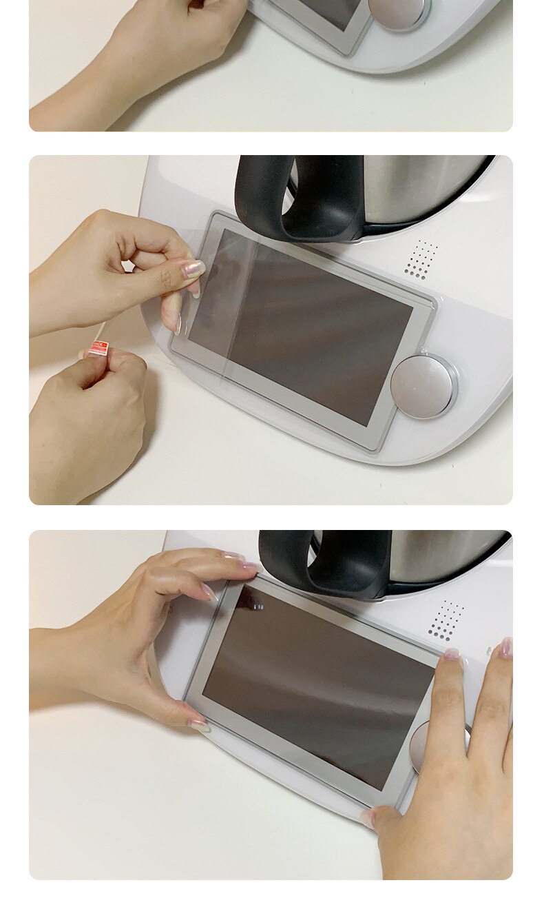 Protecteur d&#39;écran en verre trempé, 1 pièce, pour Machine de cuisine Thermomix TM5 TM6