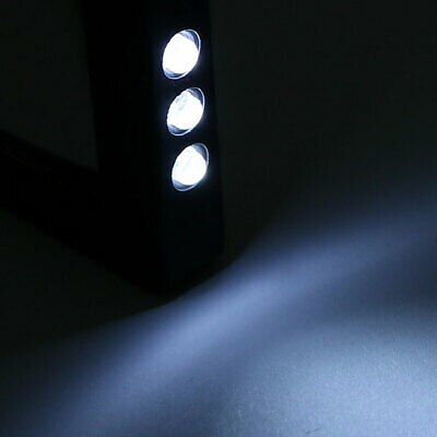 3X 10X 55X Coin Stamp Appraisal LED Microscope Magnifier Magnifying Glass