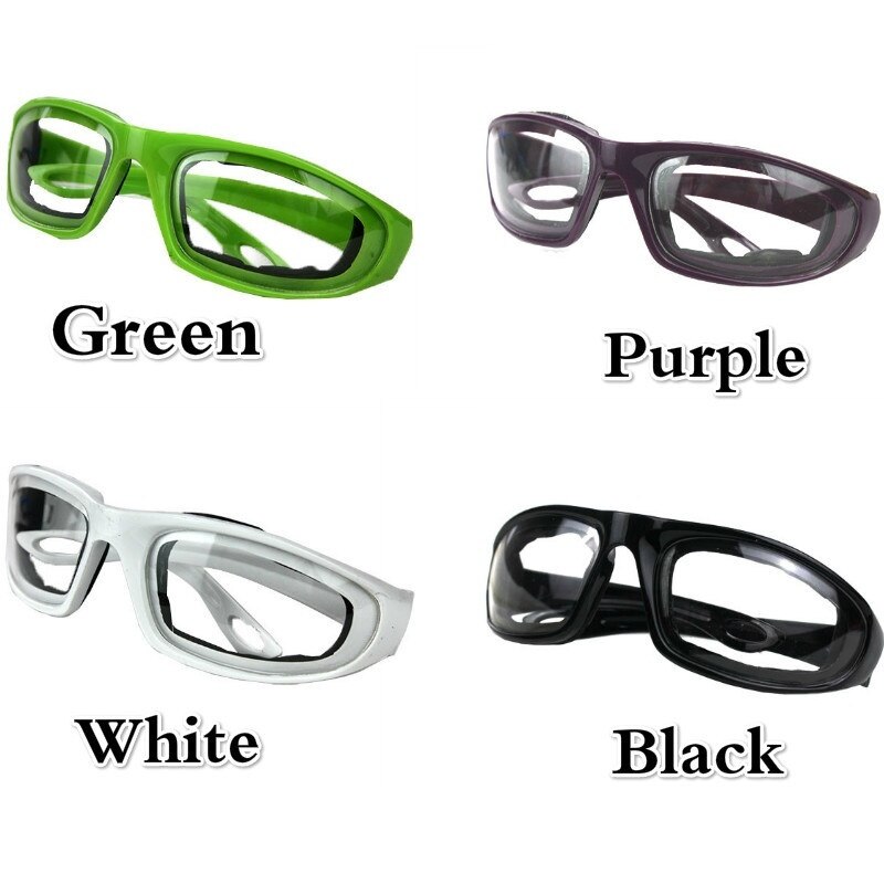 Cheap Kitchen Onion Goggles Tear Free Slicing Cutting Chopping Mincing Eye Protect Glasses Kitchen Accessories