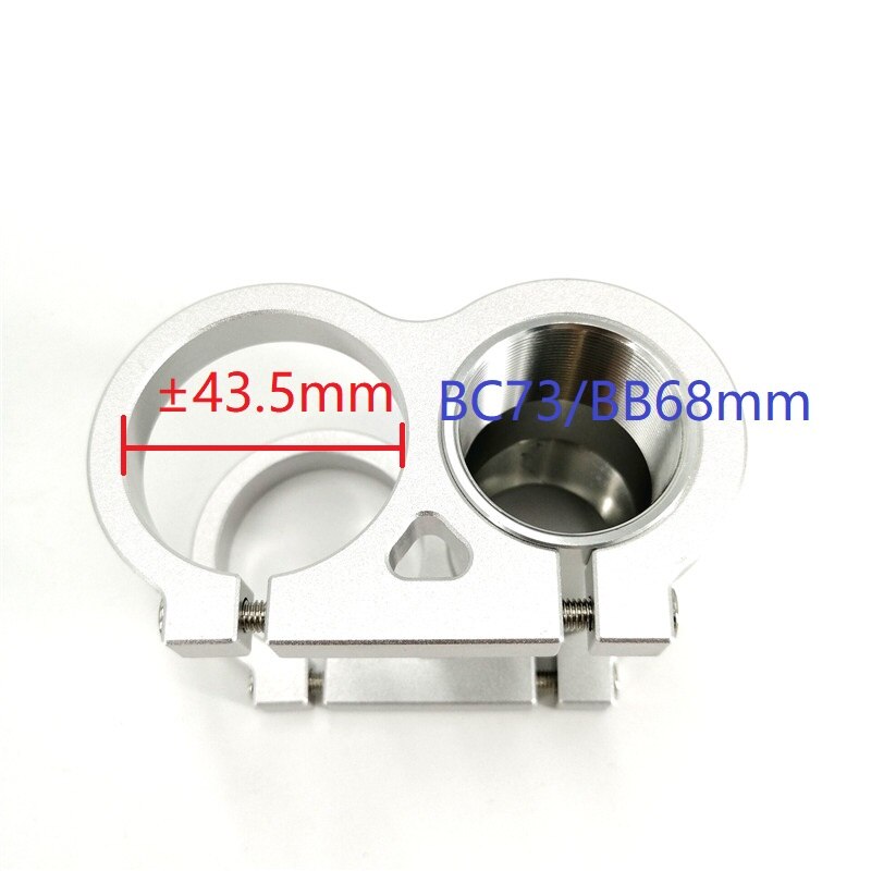 Folding Bicycle BB68 Thread Bottom Brackets Down Extend Adapter Aluminum Alloy Kids Bike Modification Accessories