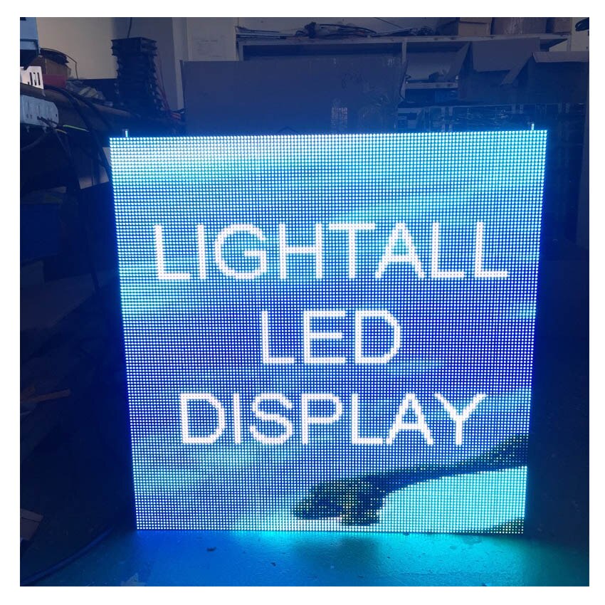 Udendørs rgb led display modul 250 x 250mm 52 x 52 pixels udvendigt  p4.81 udendørs smd reklame fuldfarvet led panelskærm