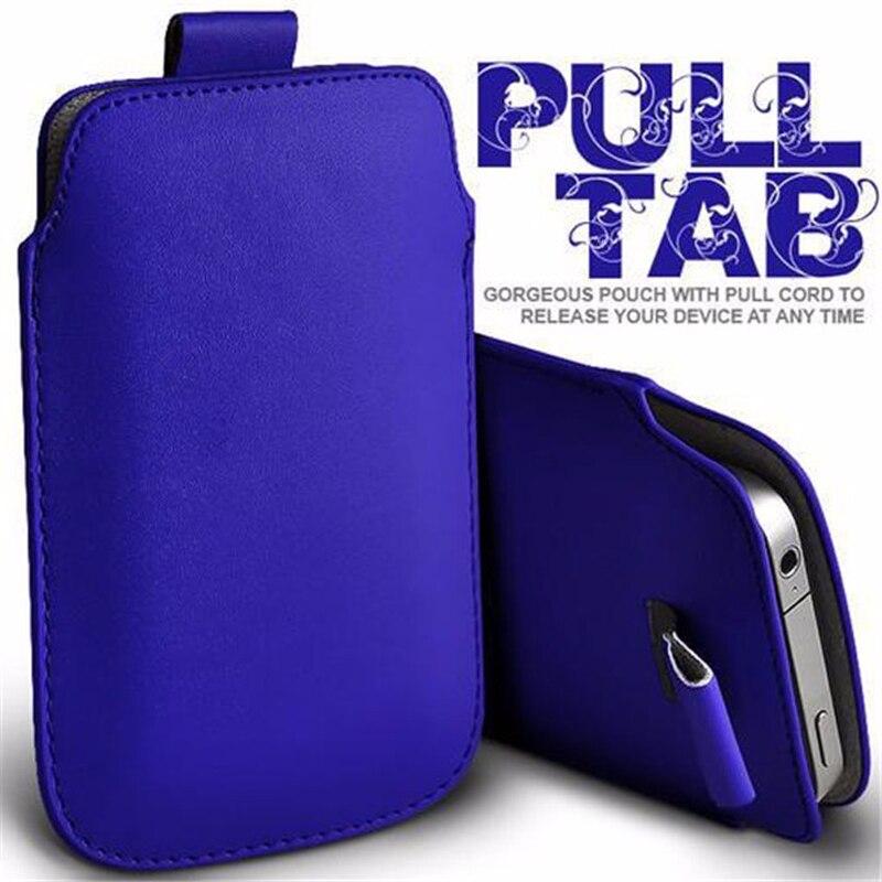 Voor Iphone 4 4S 4G Case Universal Pull Tab Pu Leather Sleeve Pouch Tassen Telefoon Gevallen Voor IPhone4 fundas Tas Voor IPhone4S Coque