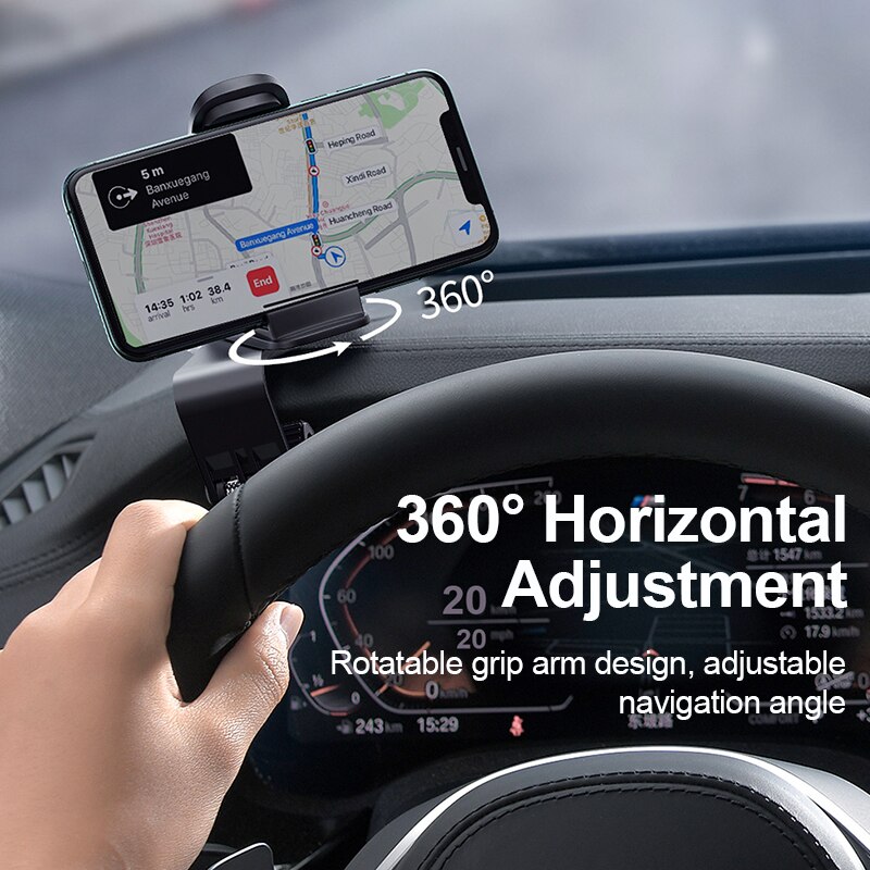 Baseus Dashboard Supporto Del Telefono Dell'automobile Per il iPhone 11 Pro XS Max Xr 6s di Clip Universale del Supporto Dell'automobile Del Supporto Del Basamento per Xiaomi Samsung Huawei