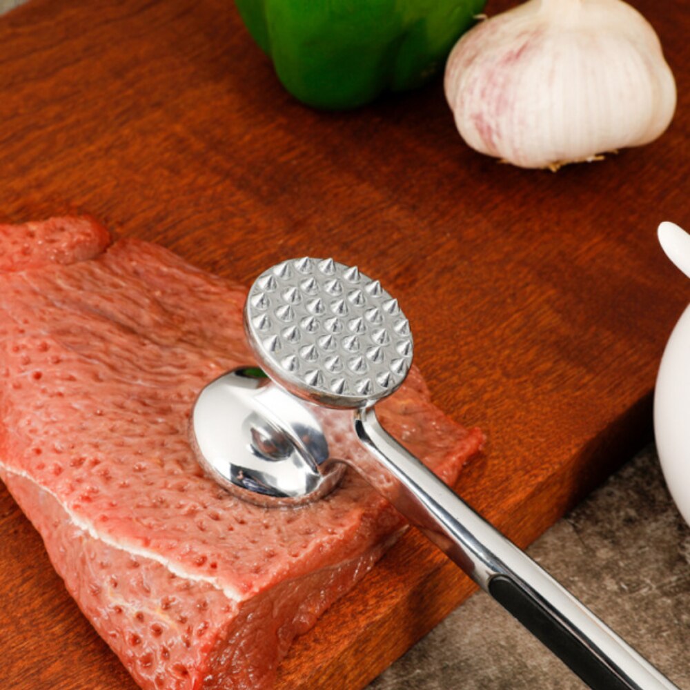 Beroep Vlees Hamer Draagbare Losse Tool Vleesvermalser Naald Dubbelzijdige Vlees Mallet Met Rubber Comfort Grip Handvat