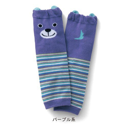 10pair/lot Cartoon Air Conditioning Baby Leg Warmers Baby Boys Girls Toddler Knee-length Striped Leg Warmer Atws1713: blue