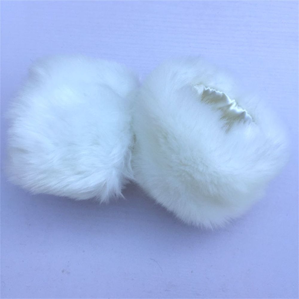 Manchette de poignet en fausse fourrure chaude, pour manteau en laine et vestes, manches longues, chauffe-bras