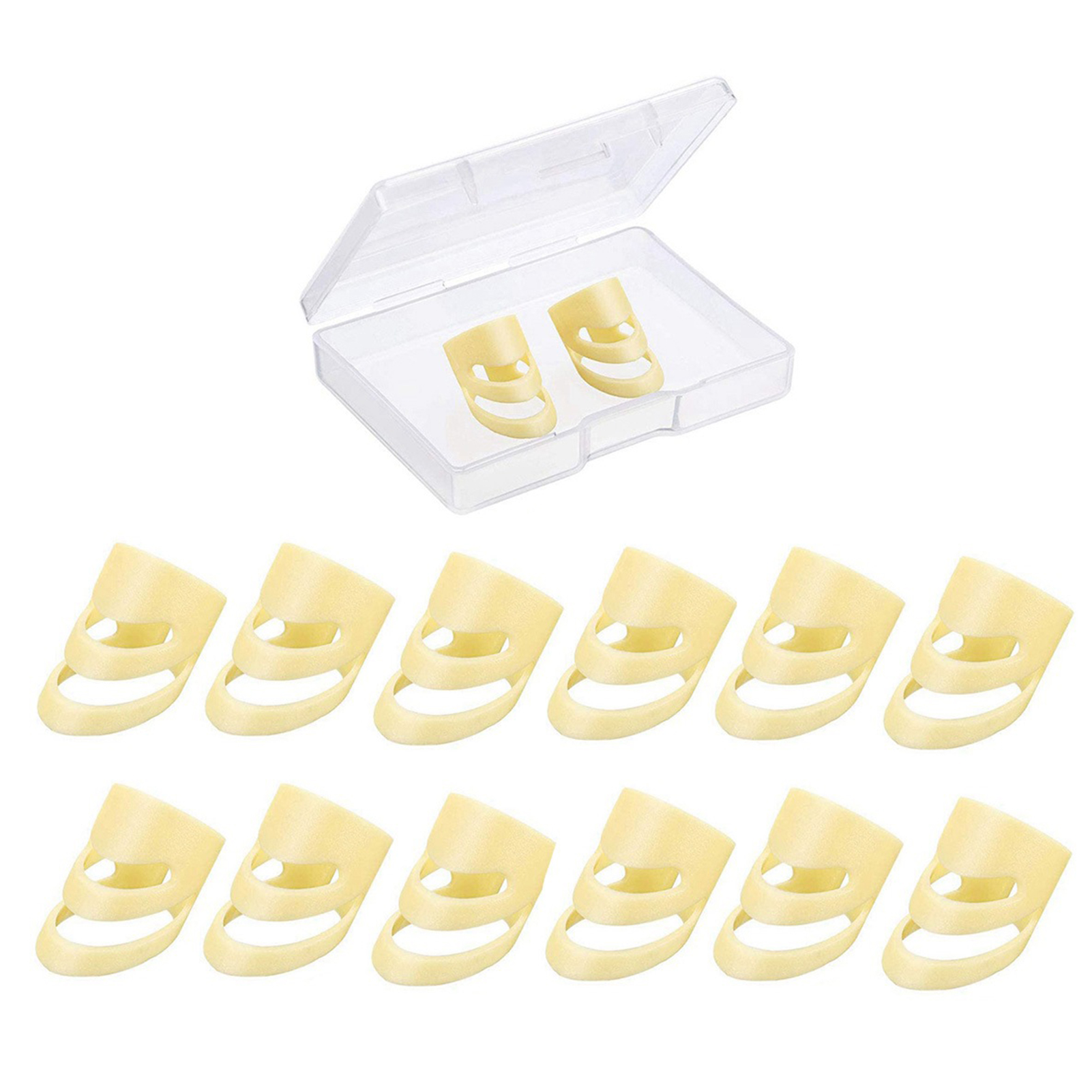 With Storage Box Universal Stringed Instrument Accessories Adjustable ABS Portable Adult Size Guitar Picks